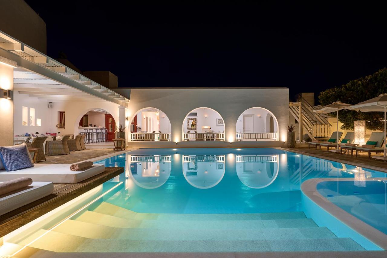 Stelia Mare Boutique Hotel Náousa Exterior foto