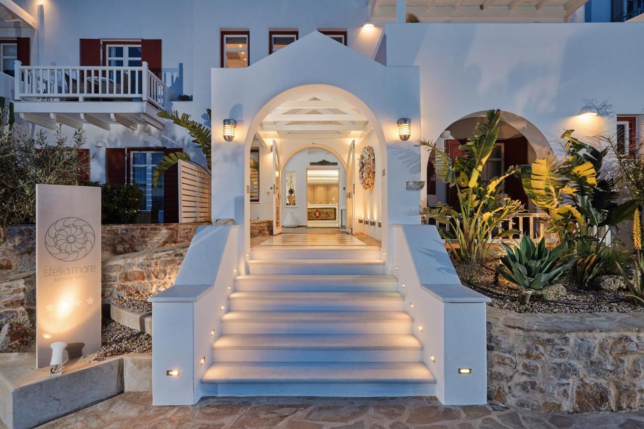 Stelia Mare Boutique Hotel Náousa Exterior foto
