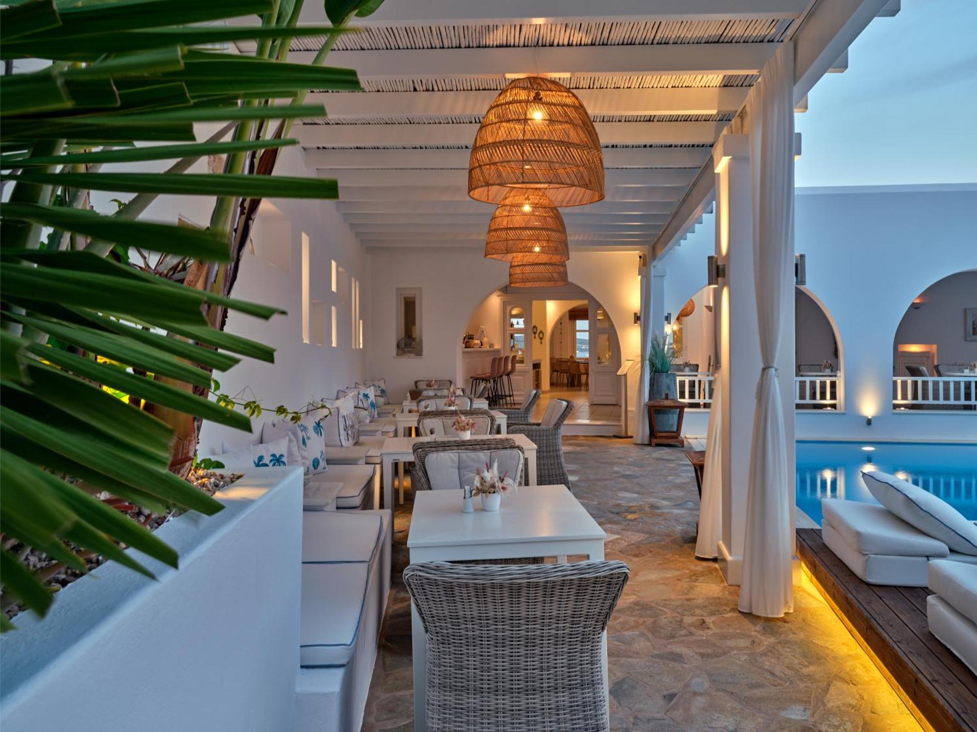 Stelia Mare Boutique Hotel Náousa Exterior foto