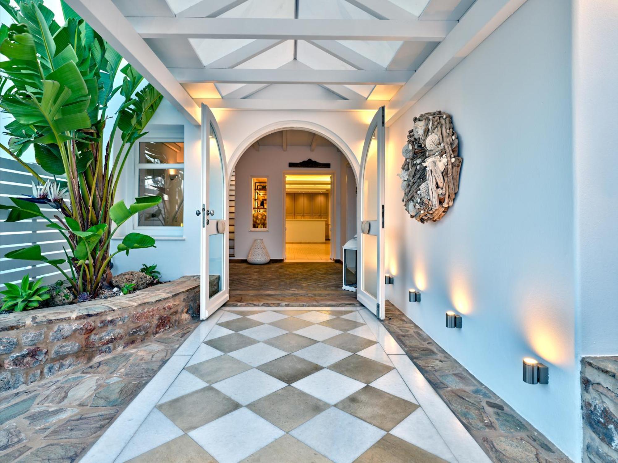 Stelia Mare Boutique Hotel Náousa Exterior foto