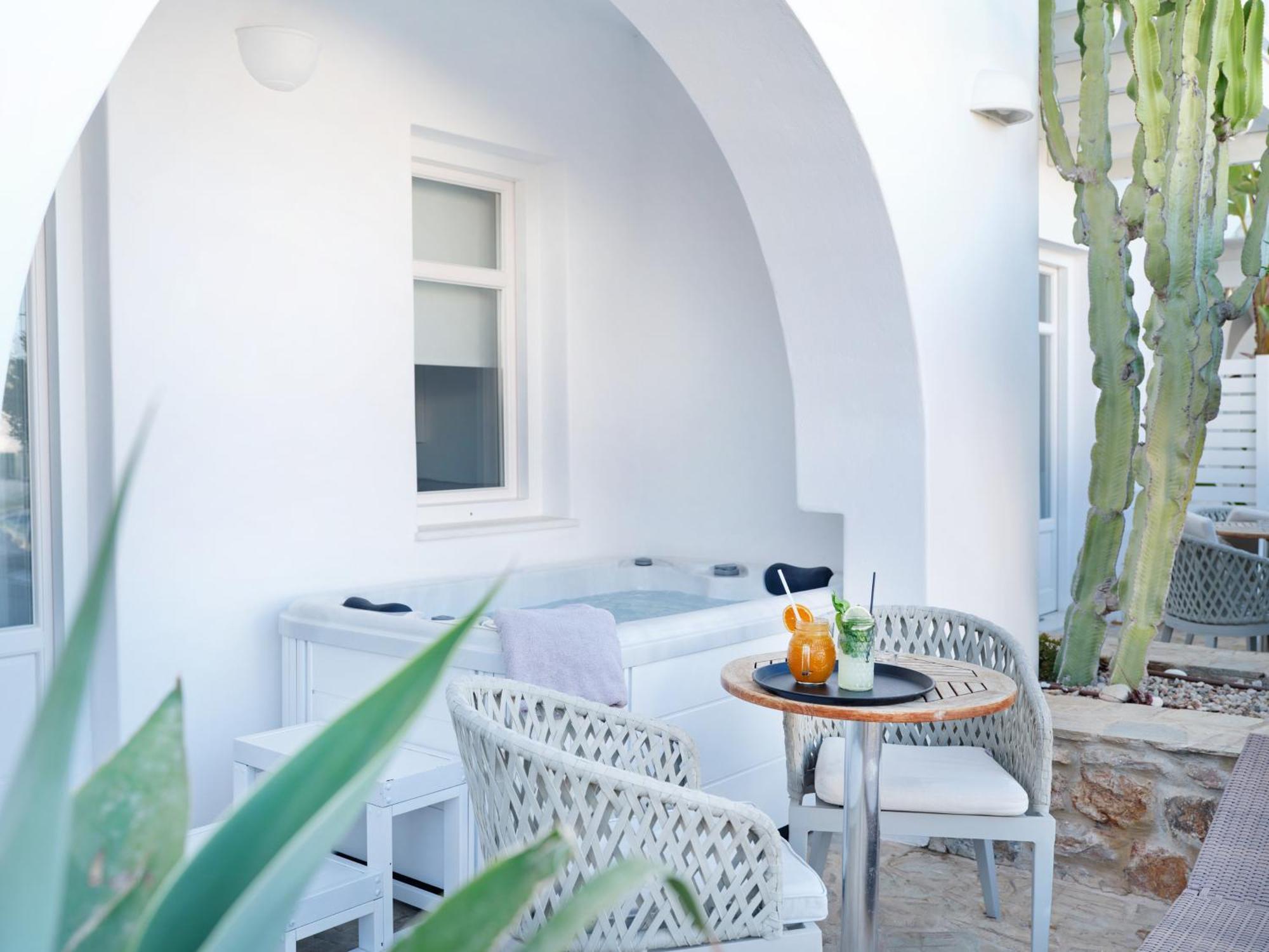 Stelia Mare Boutique Hotel Náousa Exterior foto